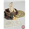 Image 2 : THE WORLD OF KRYSTONIA Figurines w/Swarovski Crystal (3) : Precious Art Inc. (Hand Painted) - Up and