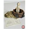 Image 3 : THE WORLD OF KRYSTONIA Figurines w/Swarovski Crystal (3) : Precious Art Inc. (Hand Painted) - Up and