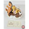 Image 7 : THE WORLD OF KRYSTONIA Figurines w/Swarovski Crystal (3) : Precious Art Inc. (Hand Painted) - Up and