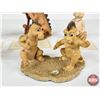 Image 3 : THE WORLD OF KRYSTONIA Figurines w/Swarovski Crystal (6) : Panton International Stoke-On-Trent Engla