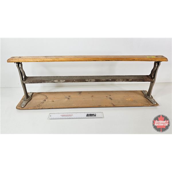 Vintage Eddy Paper Cutter  (Originally From Gibson's Hardware Wainwright) (Blade Measures : 30") (Fu