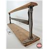 Image 4 : Vintage Eddy Paper Cutter  (Originally From Gibson's Hardware Wainwright) (Blade Measures : 30") (Fu
