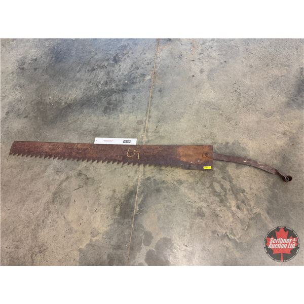 Ice Saw 5FT (Total Measures : 7"H x 78"W)
