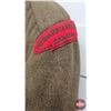 Image 10 : Canadian Army Post War "Great Coat" : 49 Pattern c/w Shoulder Patches "Regina Rifle Regiment Canada"