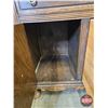 Image 9 : Knechtels Ltd. Wooden Buffet w/Pressed Wood Doors (Measures : 37-3/4"H x 59-1/2"W x 20-1/4"D) (NOTE 