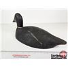 Image 3 : Wooden Duck Decoy (Consignor Tag - Working Sure Scooter c. 1960)  (Measures : 6"H x 5-1/2"W x 16"L)