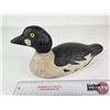 Image 1 : Wooden Duck Decoy (Consignor Tag - Working Goldeneye Whistler Drake c. 1940 Lake St.Peter)  (Measure