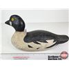 Image 2 : Wooden Duck Decoy (Consignor Tag - Working Goldeneye Whistler Drake c. 1940 Lake St.Peter)  (Measure