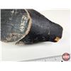 Image 10 : Wooden Duck Decoy (Consignor Tag - Working Blue Bill Drake c. 1940 Lake St.Peter)  (Measures : 5-1/2