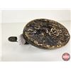 Image 8 : Wooden Duck Decoy (Consignor Tag - Working Blue Bill Hollow Glass Eyes 1940's)  (Measures : 5-1/4"H