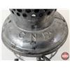 Image 5 : CNR Railway Lamp : Hiram L Piper Co. Ltd. : Clear Lense  (Measures : 10"H)
