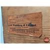 Image 6 : Blue Circle Oranges Crate (SKYROCKET) (Measures : 13-1/2"H x 26"W x 12"D)