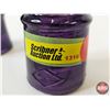 Image 8 : Insulators (2) : Purple (Measures : 3-1/2"H)