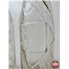 Image 3 : Prairie Rose Beverage Bottles (2) : ACL (Embossed) (Tallest Measures ; 9-1/4"H)