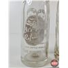 Image 6 : Prairie Rose Beverage Bottles (2) : ACL (Embossed) (Tallest Measures ; 9-1/4"H)