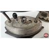 Image 5 : Sad Irons (2) c/w Trivet