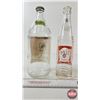 Image 5 : Root Beer Bottles (2) : "Hires" ACL & "Top Valu" Paper Label (Tallest Measures : 9-1/2"H)