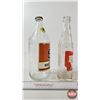 Image 7 : Root Beer Bottles (2) : "Hires" ACL & "Top Valu" Paper Label (Tallest Measures : 9-1/2"H)