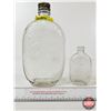 Image 1 : Old Quaker Bottles (2) : Embossed (Tallest Measures : 9"H)