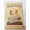 Image 16 : Blue Ribbon Tea Tin : Red Label (Measures : 9"H x 7"W x 4-3/4"D)