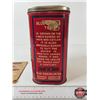 Image 5 : Blue Ribbon Tea Tin : Red Label (Measures : 9"H x 7"W x 4-3/4"D)