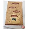 Image 9 : Blue Ribbon Tea Tin : Red Label (Measures : 9"H x 7"W x 4-3/4"D)