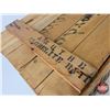 Image 7 : Blue Ribbon Tea Wooden Crate  (Measures : 16-1/2"H x 31-1/2"W x 18"D)
