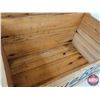 Image 9 : Blue Ribbon Tea Wooden Crate  (Measures : 16-1/2"H x 31-1/2"W x 18"D)