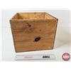Image 5 : Wooden Butter Crate : Canadian Butter Painted Label w/Woodland Creamery Butter Applied Label (Measur