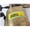 Image 12 : Optimus No. 321 Brass Blow Torch w/Square Nails & Eddy Matchbox (Blower Measures : 6"H)
