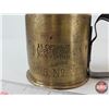 Image 4 : Optimus No. 321 Brass Blow Torch w/Square Nails & Eddy Matchbox (Blower Measures : 6"H)