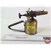 Image 7 : Optimus No. 321 Brass Blow Torch w/Square Nails & Eddy Matchbox (Blower Measures : 6"H)