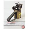 Image 8 : Optimus No. 321 Brass Blow Torch w/Square Nails & Eddy Matchbox (Blower Measures : 6"H)