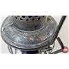 Image 6 : CPR Railway Lamp : Hiram L Piper Co. Ltd. : Cobalt Blue Lense  (Measures : 10"H)