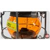 Image 7 : CNR Railway Lamp : Hiram L Piper Co. Ltd. : Orange Lense  (Measures : 10"H)