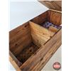 Image 3 : Wooden Shipping Crate  (Measures : 14"H x 27"W x 12-1/4"D)