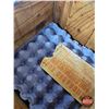 Image 4 : Wooden Shipping Crate  (Measures : 14"H x 27"W x 12-1/4"D)