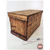 Image 6 : Wooden Shipping Crate  (Measures : 14"H x 27"W x 12-1/4"D)