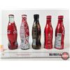Image 3 : Coke Bottles (5) : - Glass Disney 50th Anniversary (Full) - Glass Las Vegas (Full) - Aluminum (Full)