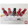 Image 6 : Coke Bottles (5) : - Glass Disney 50th Anniversary (Full) - Glass Las Vegas (Full) - Aluminum (Full)