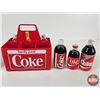 Image 2 : Coke Carriers w/(16) Bottles  (NOTE : One Empty) (Tallest Measures : 13-1/2"H)