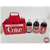Image 4 : Coke Carriers w/(16) Bottles  (NOTE : One Empty) (Tallest Measures : 13-1/2"H)