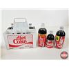Image 9 : Coke Carriers w/(16) Bottles  (NOTE : One Empty) (Tallest Measures : 13-1/2"H)