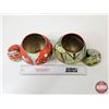 Image 5 : Bristol Ware Replica Tobacco Tins (2)  - Business Man (1979) - Santa (1980) (Both Measures : 6-1/2"H