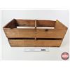 Image 3 : Martha Washington Brand Wooden Shipping Crate (Measures : 11-1/2"H x 26"W x 11-3/4"D)