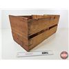 Image 4 : Martha Washington Brand Wooden Shipping Crate (Measures : 11-1/2"H x 26"W x 11-3/4"D)