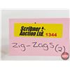Image 10 : Zig-Zag Combo : - Cigarette Papers Metal Dispenser - Cigarette Roller (Dispenser Measures : 6"H x 3-