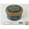 Image 1 : Willards' Willow Crisp Tin (Measures : 5-1/4"H x 10-1/2"Dia)