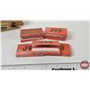 Image 2 : Job Cigarette Papers Box w/7 Packs  (NOTE : Fire Damage) (Measures : 1-3/4"H x 8-1/4"W x 3"D)