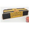 Image 4 : Job Cigarette Papers Box w/7 Packs  (NOTE : Fire Damage) (Measures : 1-3/4"H x 8-1/4"W x 3"D)